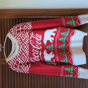 Coca Cola Christmas sweater, unisex